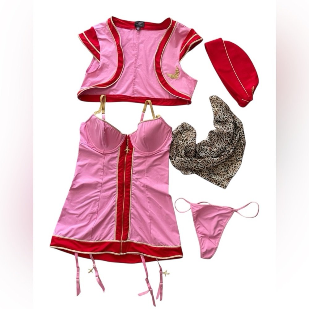 Sexy Little Things by Victoria Secret Air Hostess Costume (L)